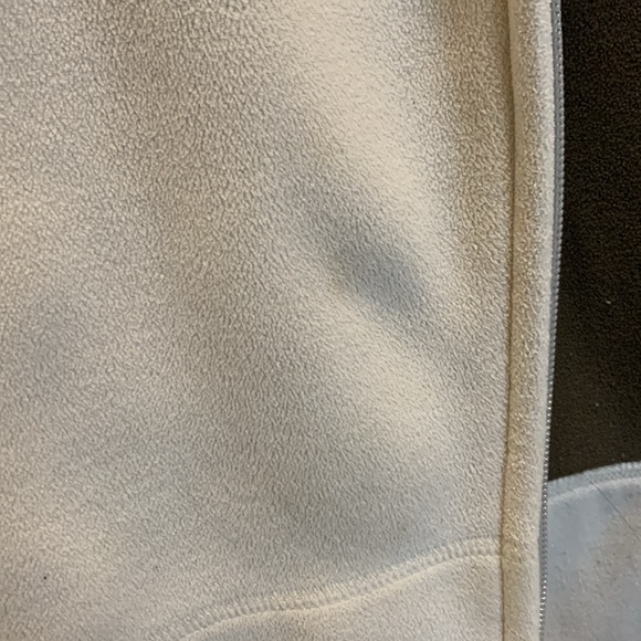 White Fleece Jacket - Picture 3 of 5